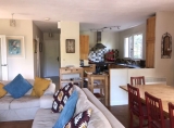 Living room with sofa bed