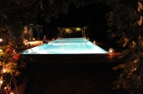 Night View Of Pool