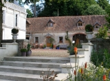 lower courtyard towards the gatehouses