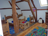 Gite Children's bedroom with separate dedicated shower room