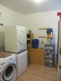 Cottage Laundry room, with shower and toilet facilities as en-suite to downstairs bedroom